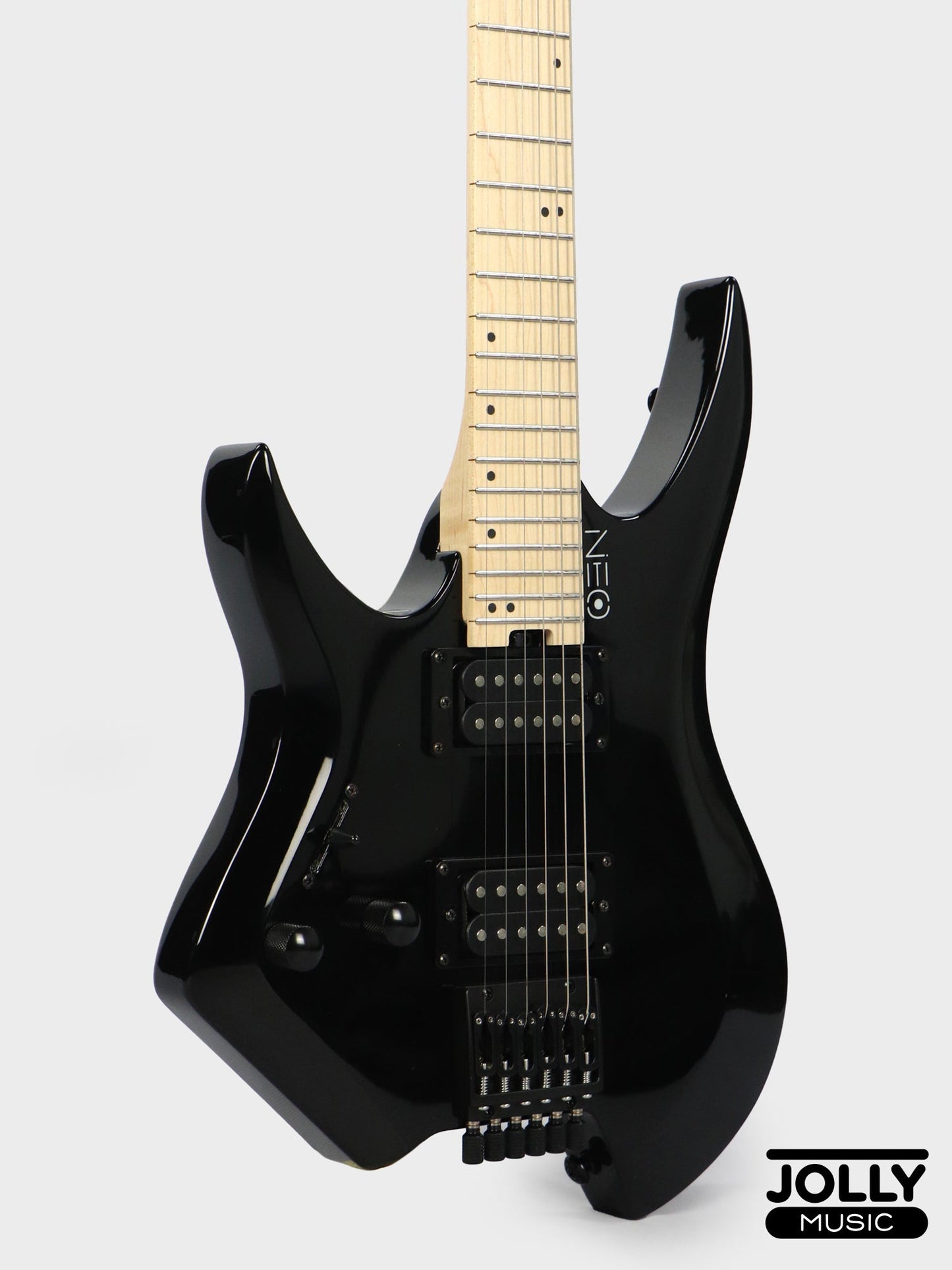 Hajime Neo HT-2 Headless Guitar - LEFT HAND Black
