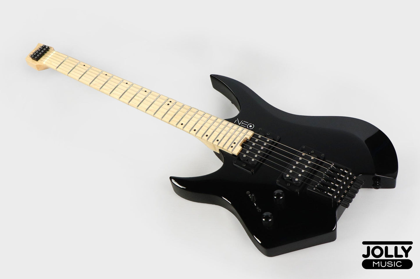 Hajime Neo HT-2 Headless Guitar - LEFT HAND Black