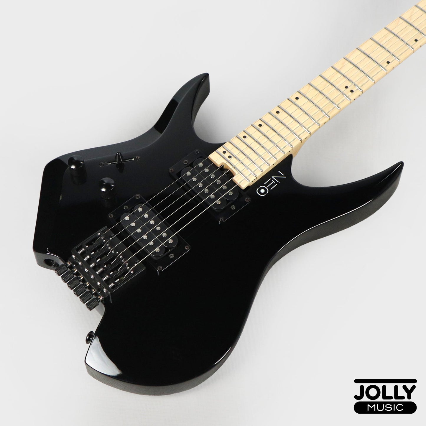 Hajime Neo HT-2 Headless Guitar - LEFT HAND Black