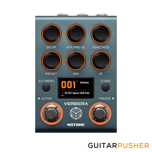 Hotone NC-200 Verbera Standalone, Hardware-Based Convolution Reverb Effect Pedal