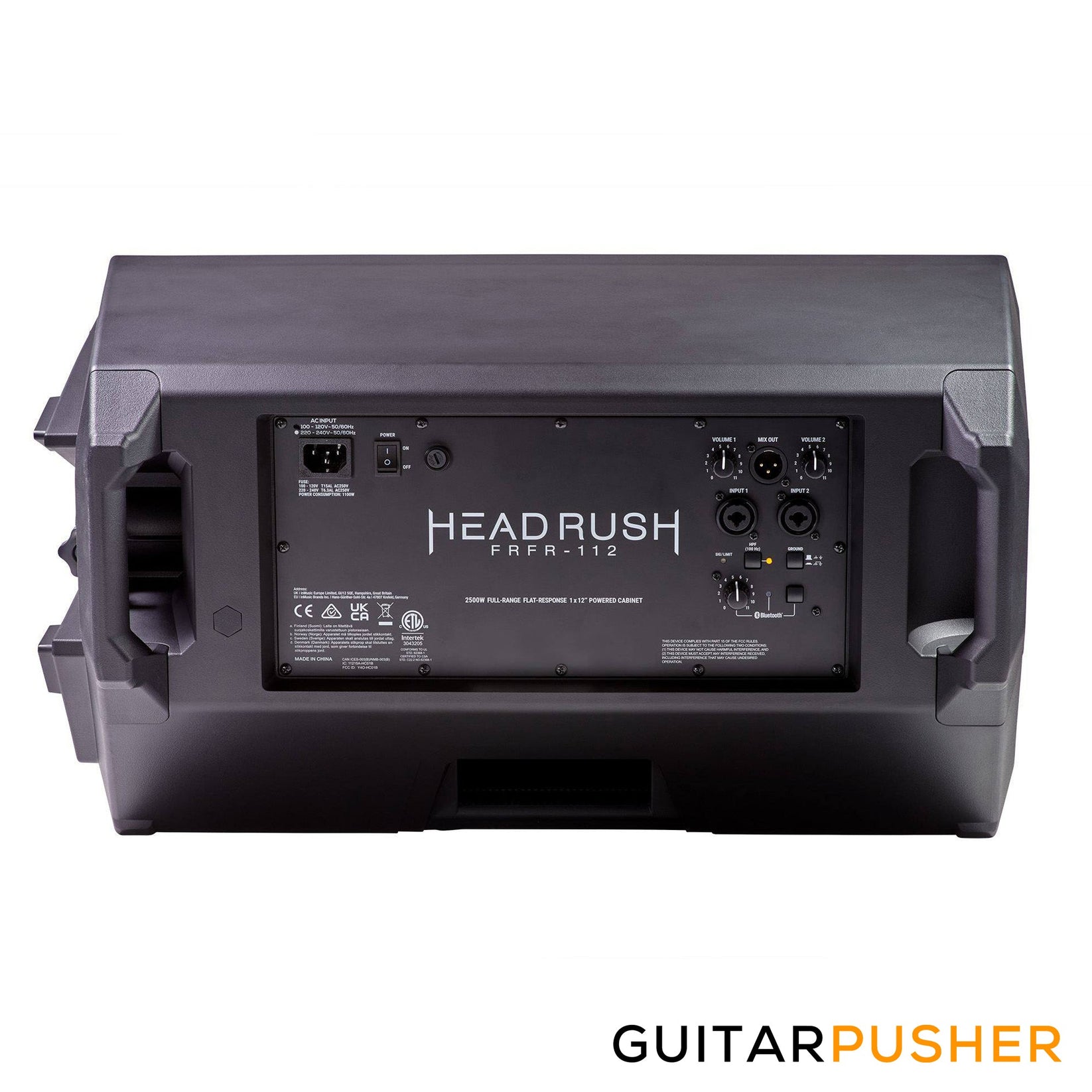 Headrush FRFR112 MKII 2500Watt 1x12" Powered Guitar with Blu