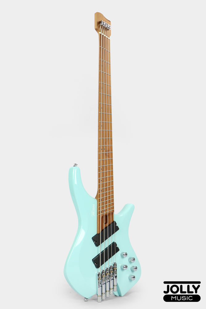 JCraft Aeon Headless Multiscale Bass 5-String HBM-3-5 - Sonic Blue