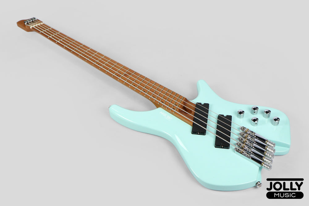 JCraft Aeon Headless Multiscale Bass 5-String HBM-3-5 - Sonic Blue