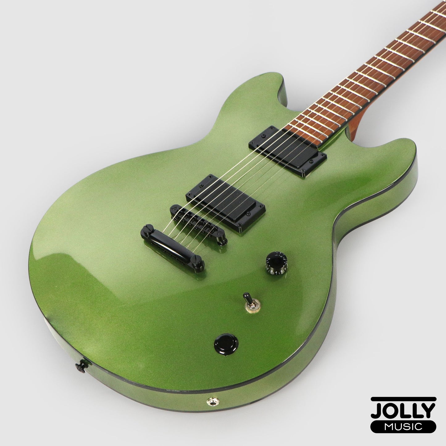 JCraft ARX-3 Jam Bumanlag Signature Semi Hollow 26.5 - Army Green Metallic