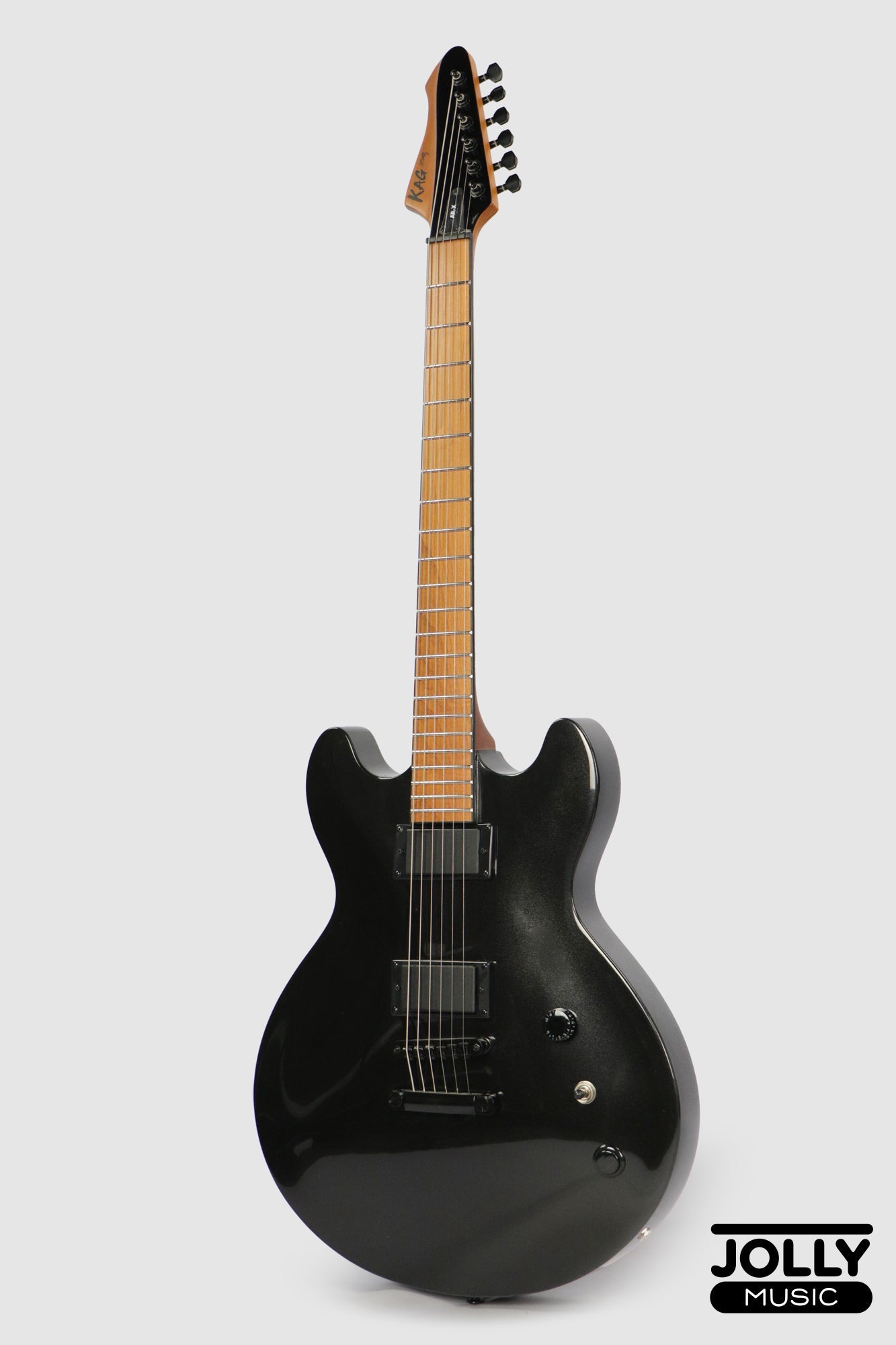 JCraft ARX-3 Jam Bumanlag Signature Semi Hollow 26.5 - Black Metallic