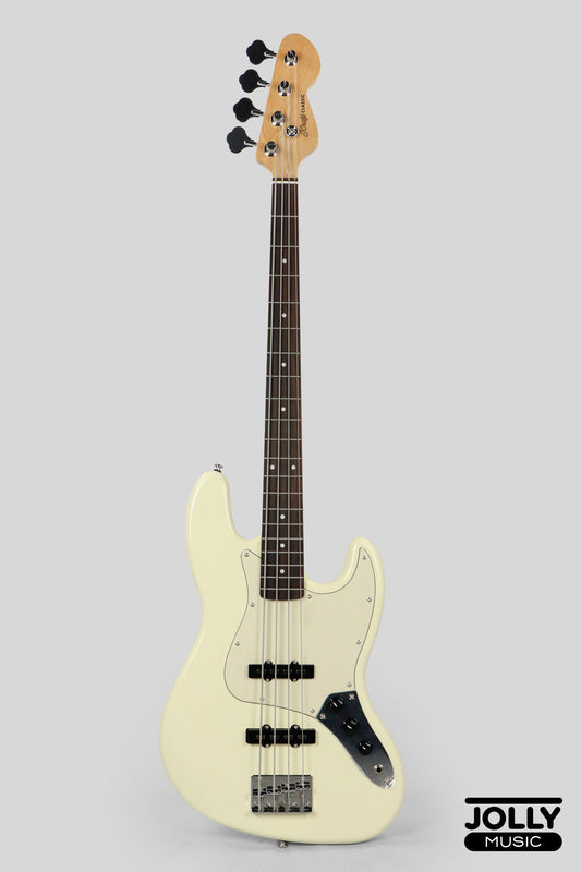 Jcraft JB-2 4-String Electric Bass 2026 - Rosewood / Olympic White