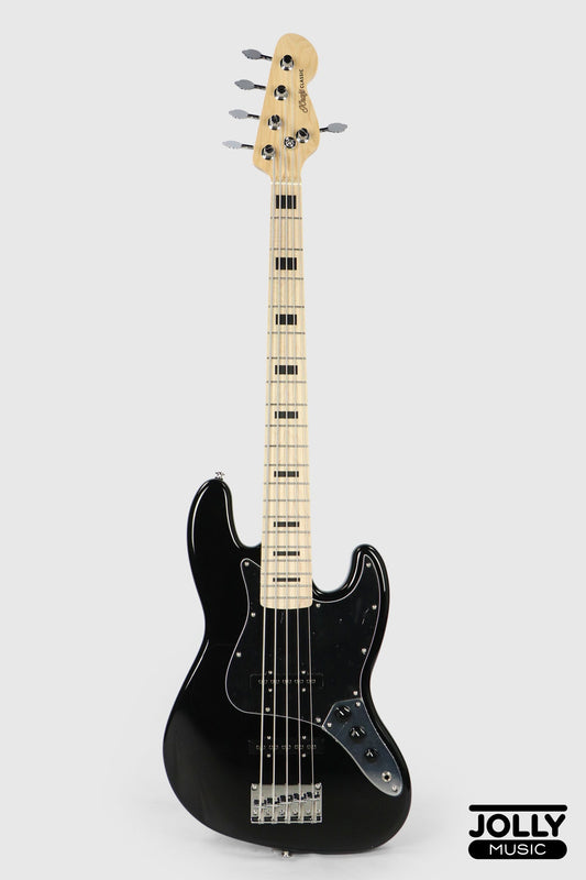 JCraft JB-2 5-String Electric Bass 2026 - Maple / Black