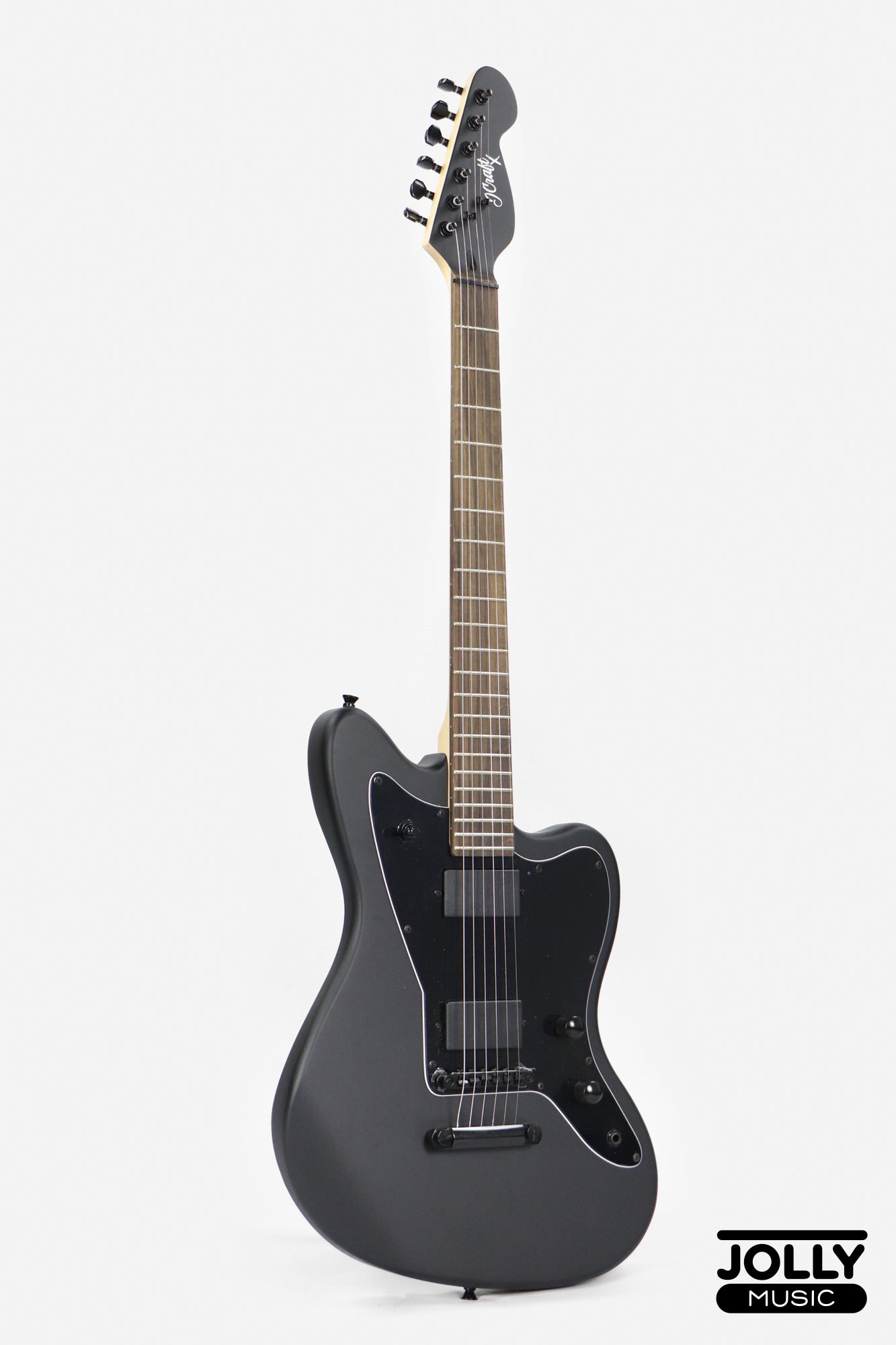 JCraft X Series JZX-1 Jazzmaster Electric Guitar - Black