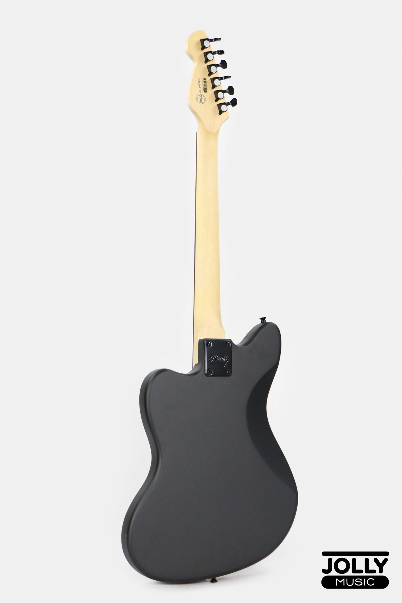 JCraft X Series JZX-1 Jazzmaster Electric Guitar - Black