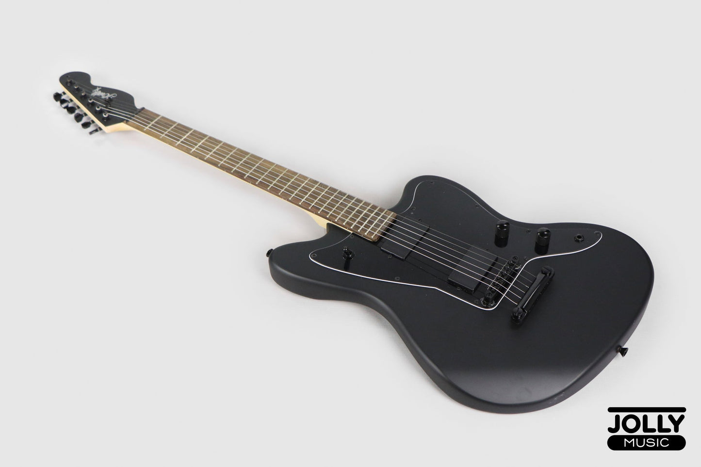 JCraft X Series JZX-1 Jazzmaster Electric Guitar - Black