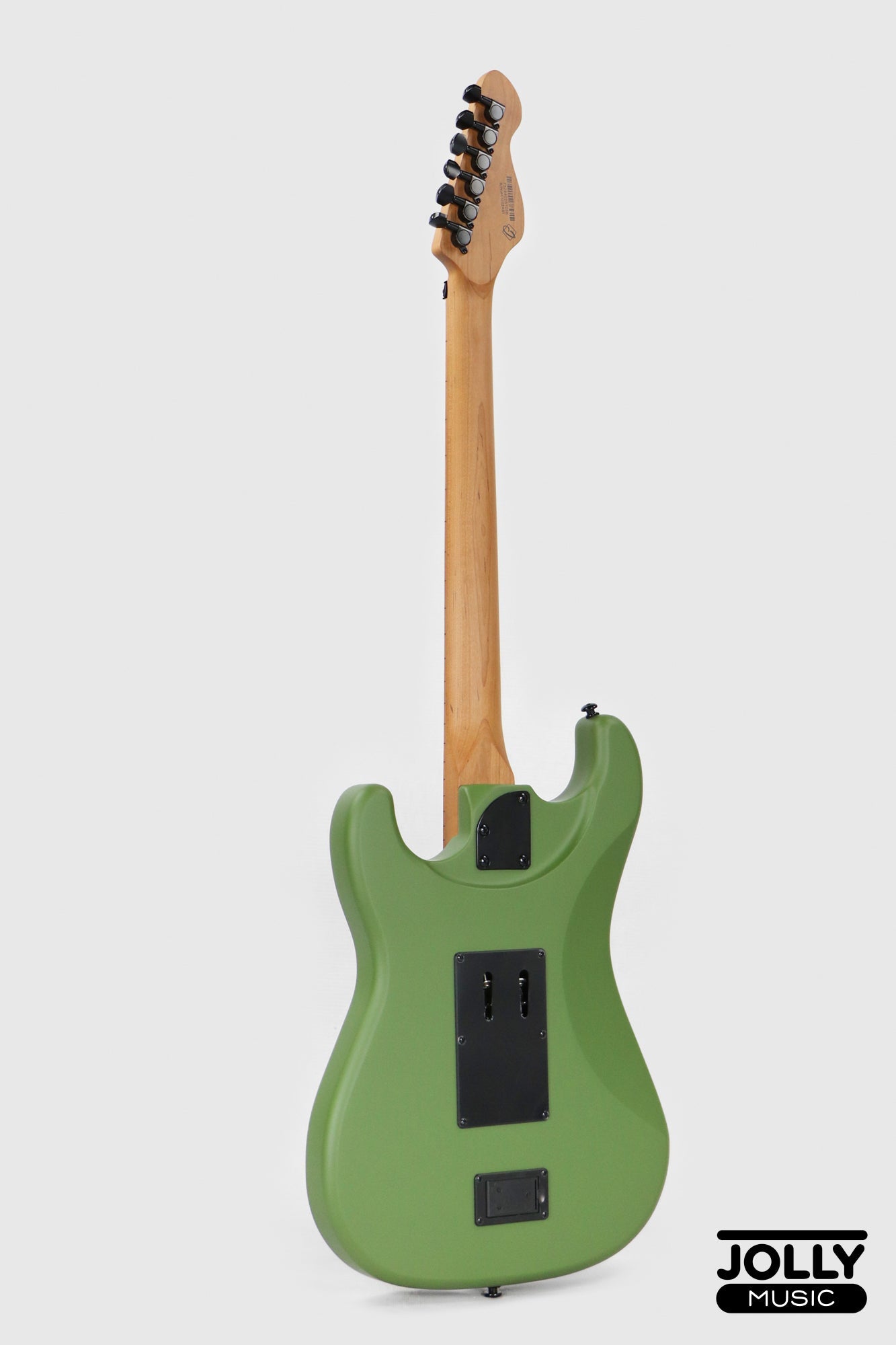 J Craft X Series LSX-3AF PRO Active 24 Fret Floyd Rose Electric Guitar - Army Green