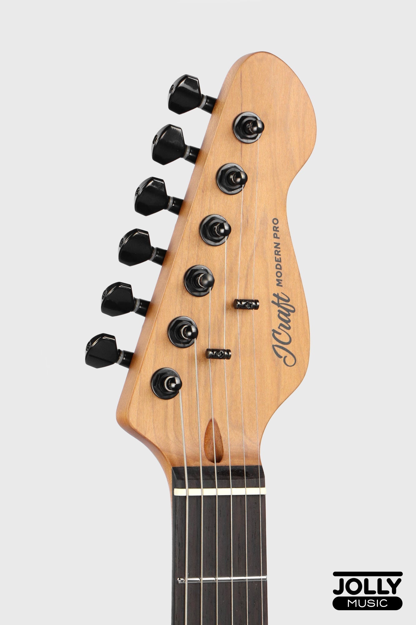 JCraft S-3HC PRO Modern HSS Electric Guitar - Gold Burst Fade