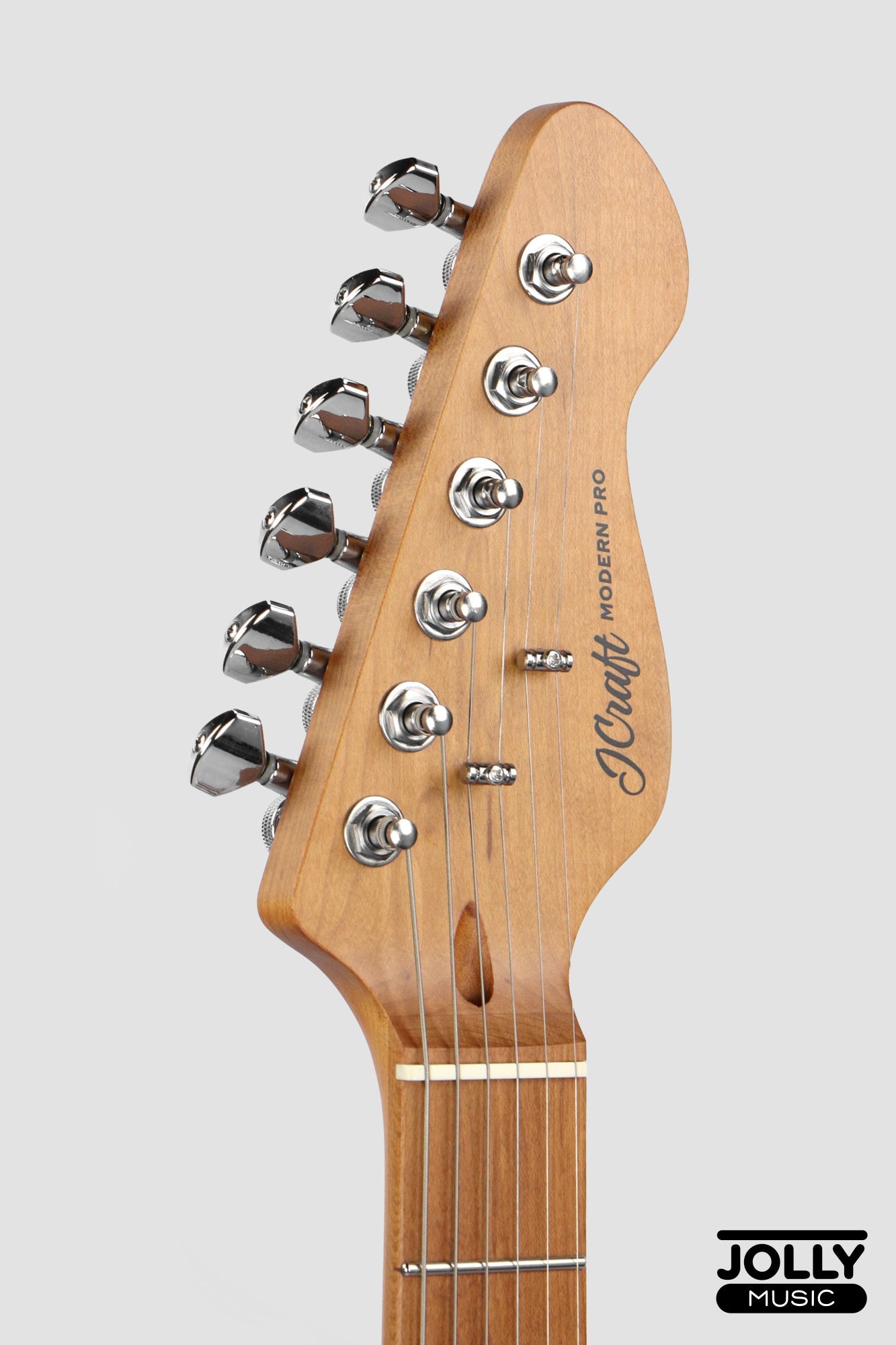 JCraft S-3HC PRO Modern HSS Electric Guitar - Pearl White Metallic