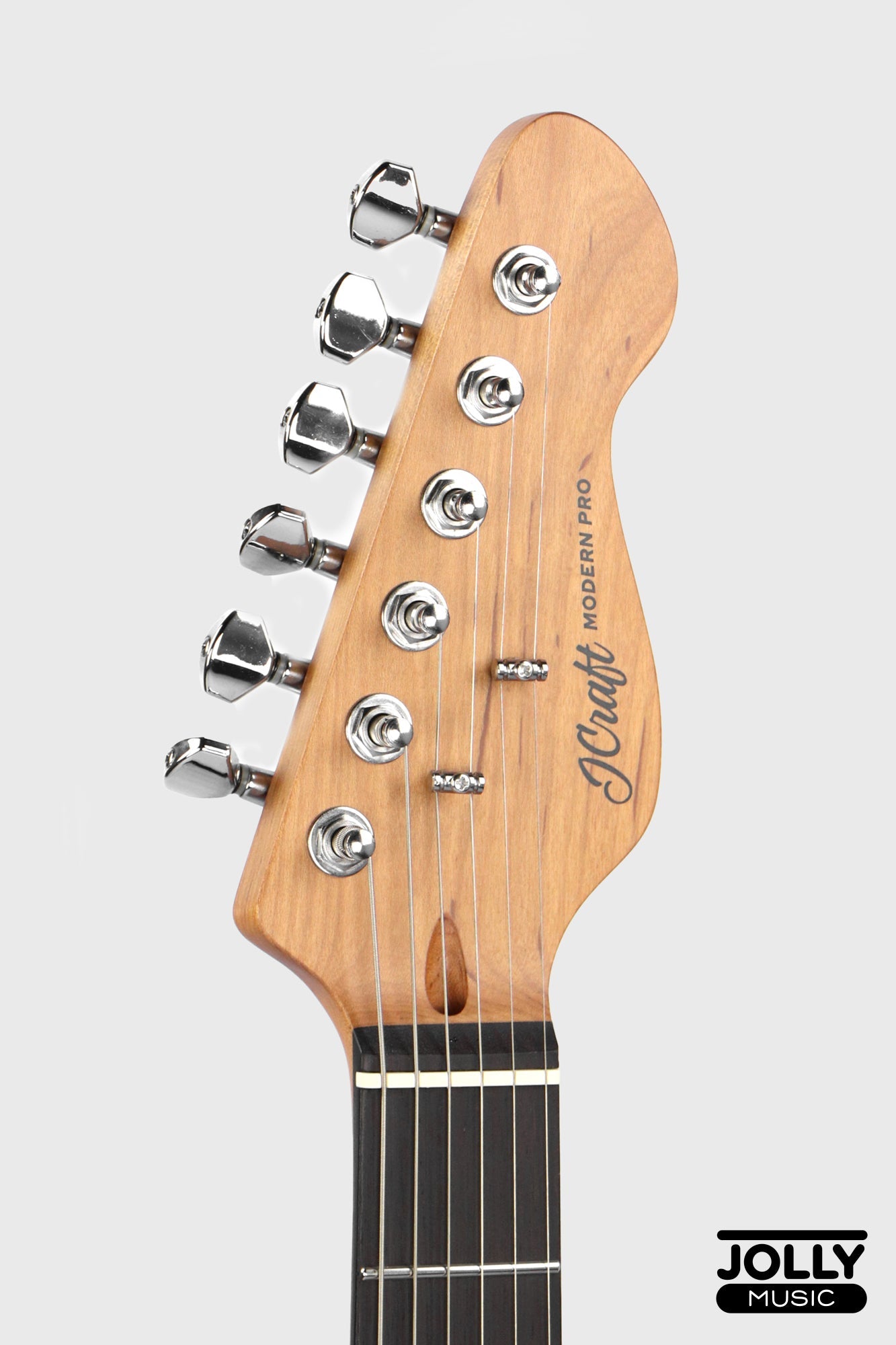 JCraft S-3HC PRO Modern HSS Electric Guitar - Silverburst