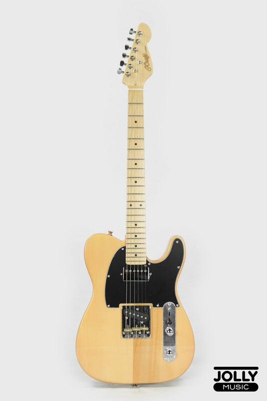 JCraft T-2HC Telecaster Stainless Frets Electric Guitar - Natural