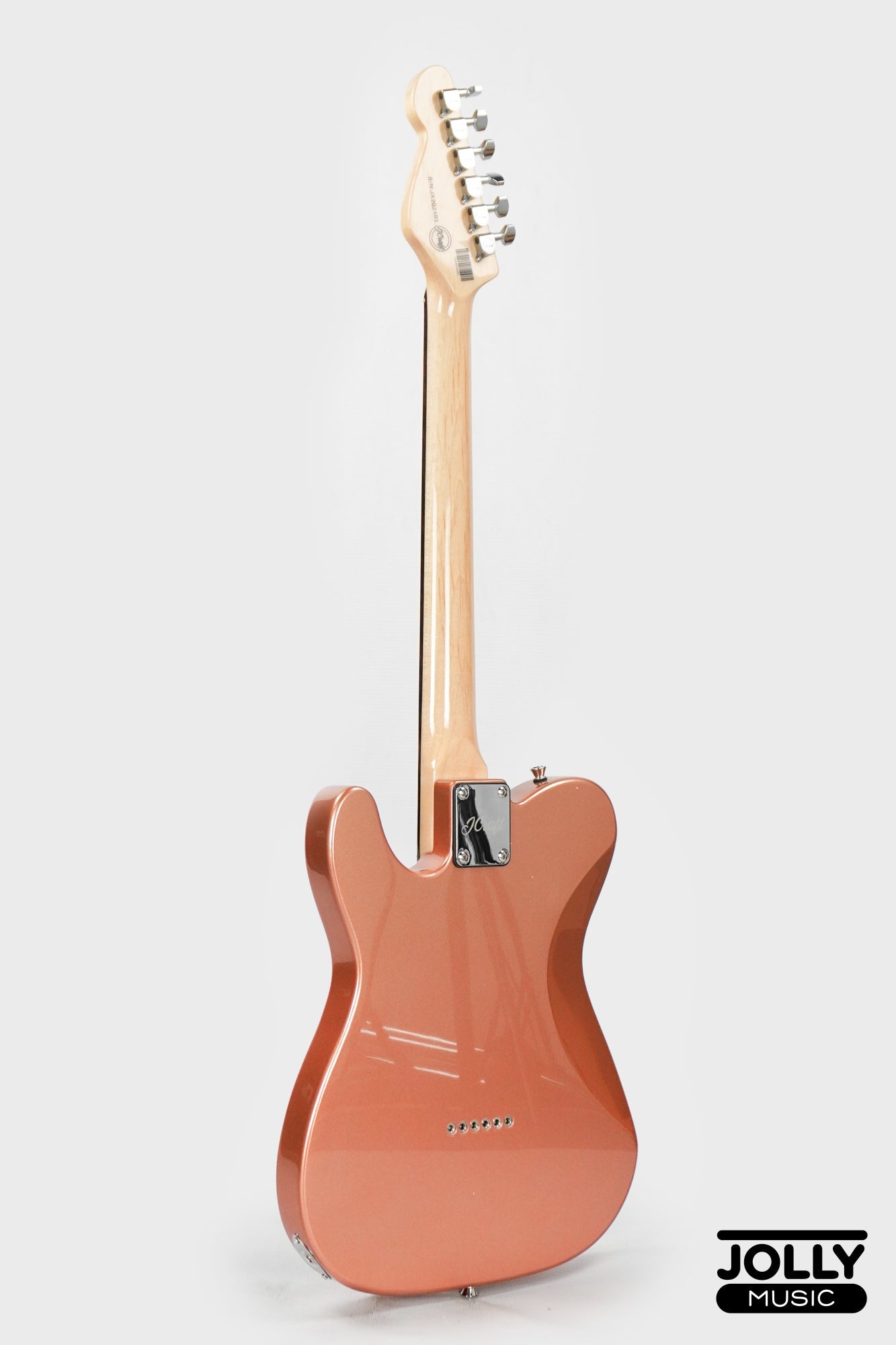 JCraft T-2HC Telecaster Stainless Frets Electric Guitar - Rose Gold