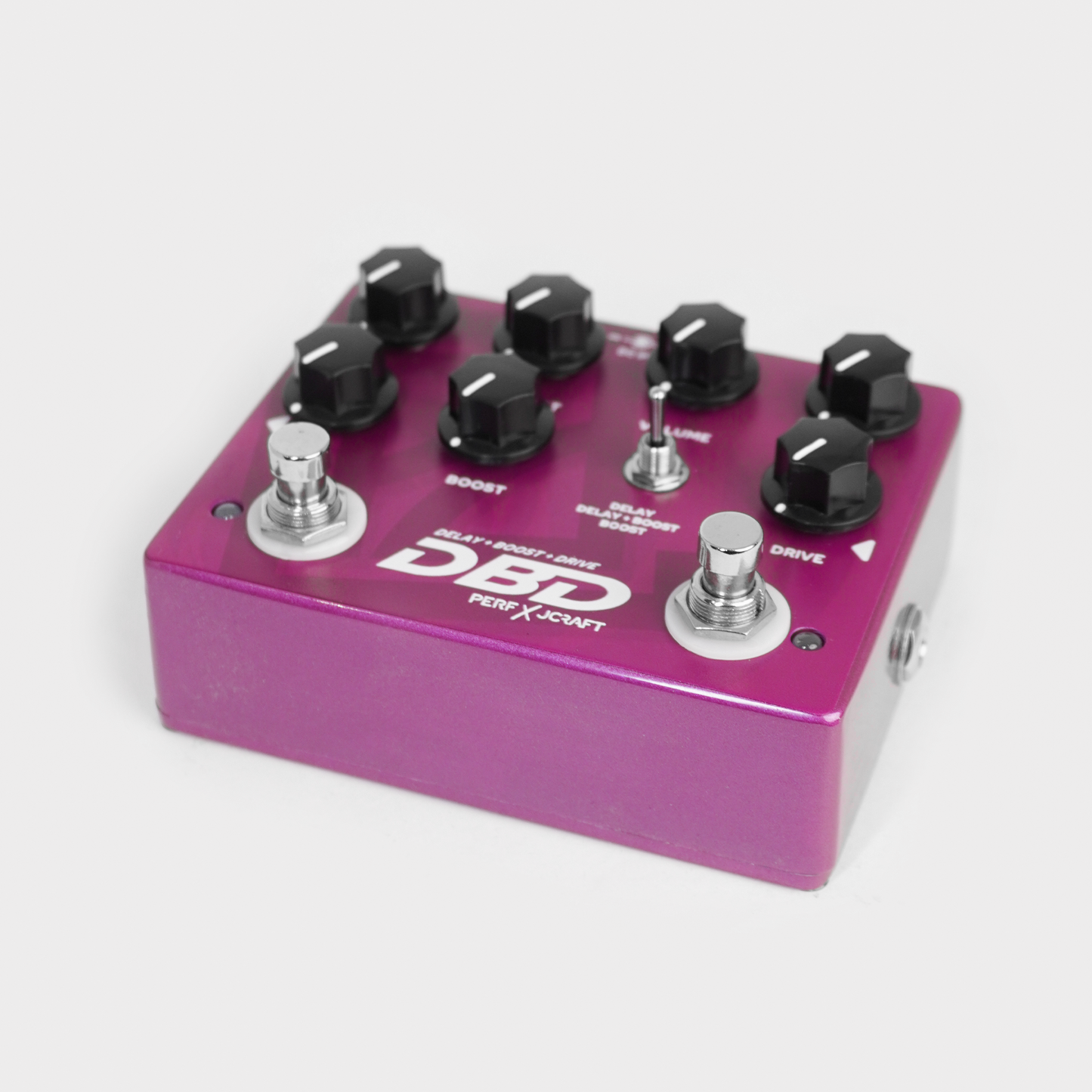 JCraft X Perf De Castro DBD Delay Boost Drive Pedal