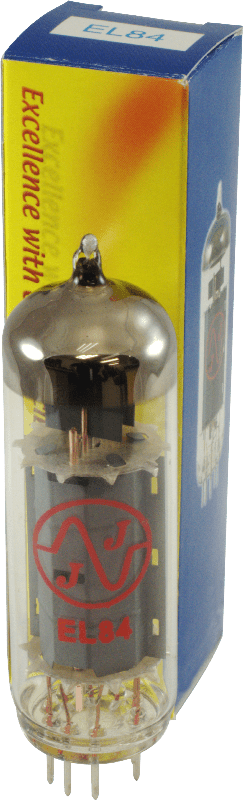 JJ Electronics EL-84 Vacuum Tube for Electric Guitar Amplifier - GuitarPusher
