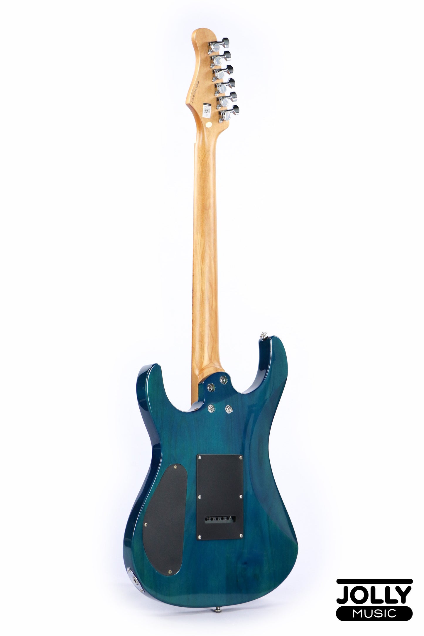 Luxars S-G37-T High Grade Electric Guitar - Trans Blue