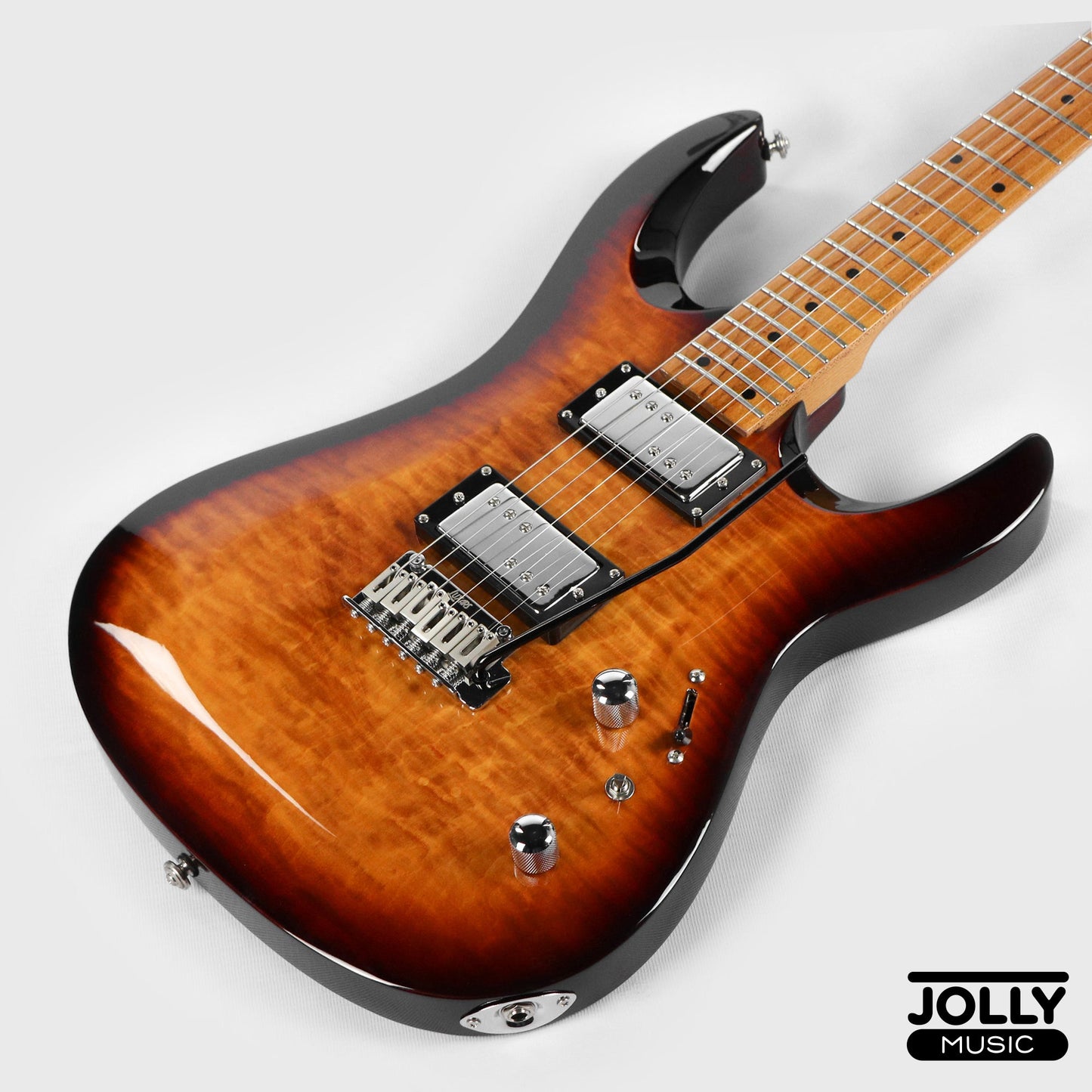 Luxars S-G37-T High Grade Electric Guitar - Sunburst