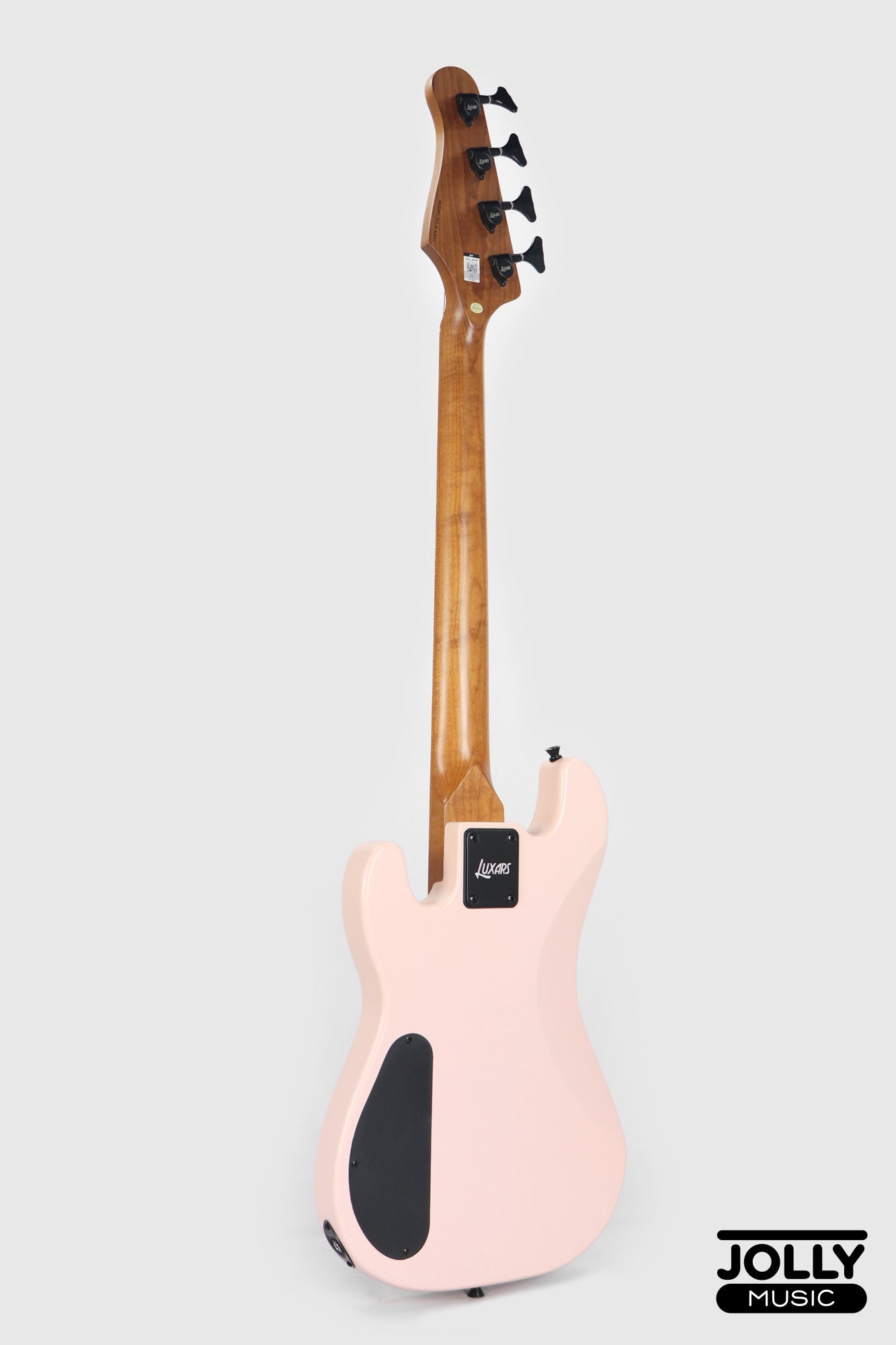 Luxars S-KB20 4-String Mini Bass Guitar - Shell Powder Pink