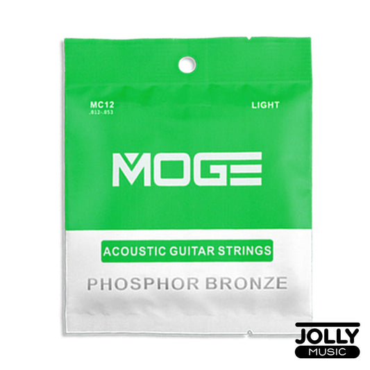 Moge MC12 Light Phosphor Bronze Acoustic Guitar Strings 12-53 (12 16 24 32 42 53)