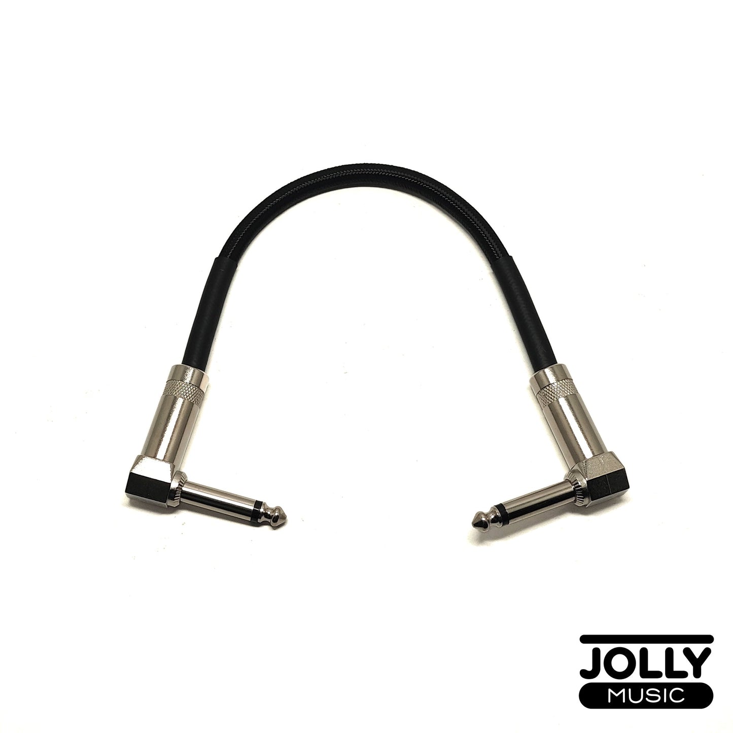 Moge P02-1 27cm Noise Reduction Yarn Patch Cable - Black