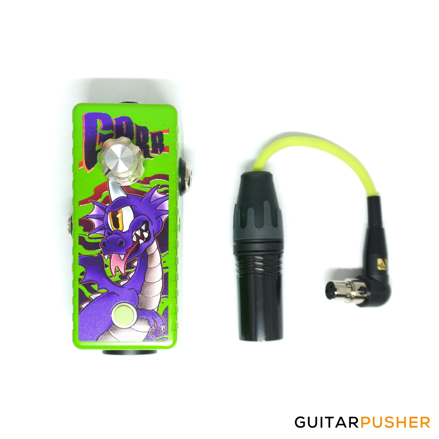 MusonTek M2205 GRRR Monster Buffer, Boost, DI, Cab Sim Effect Pedal & MXMX015 Mini XLR Cable