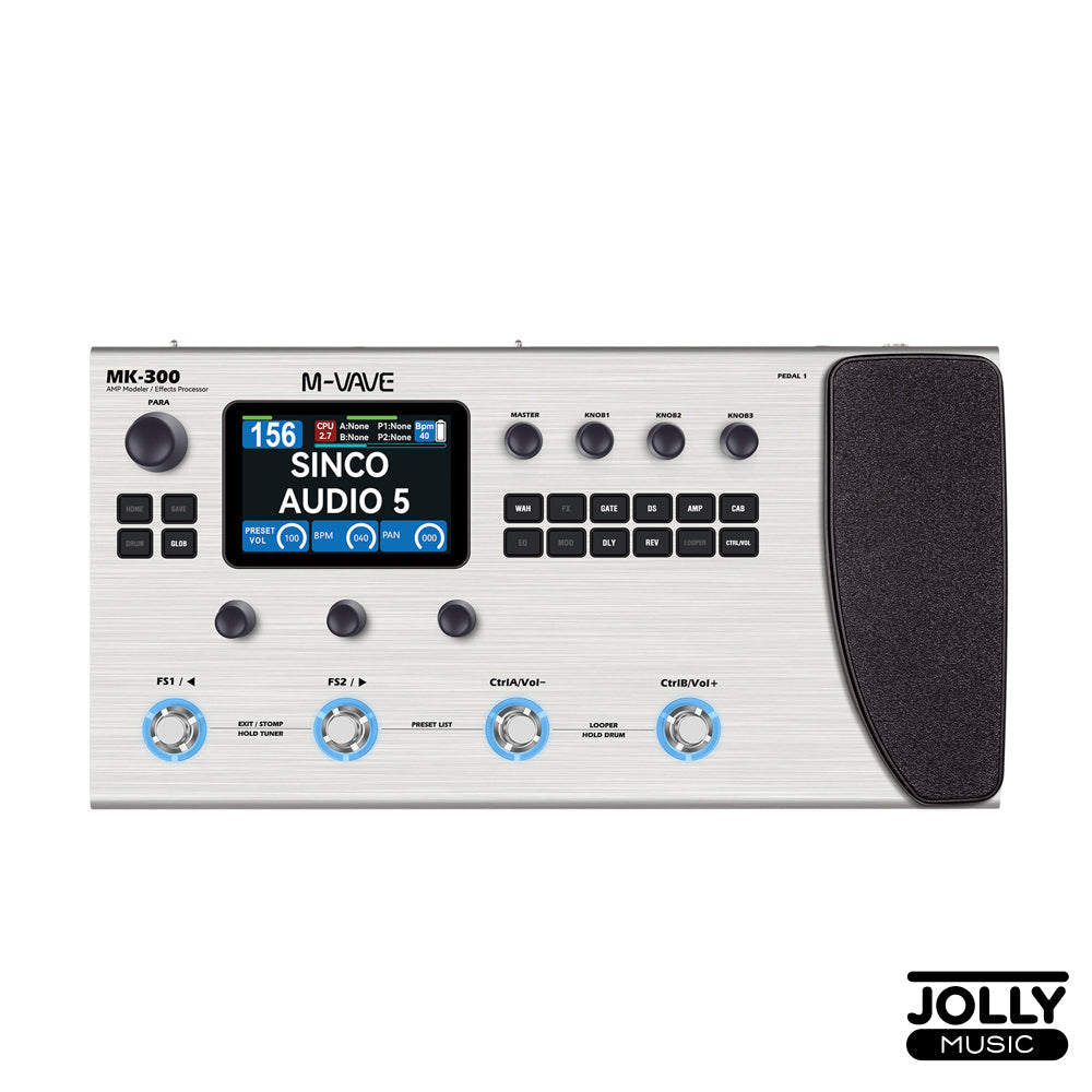 M-VAVE MK-300 Guitar/Bass Amp Modeler & Effects Processor