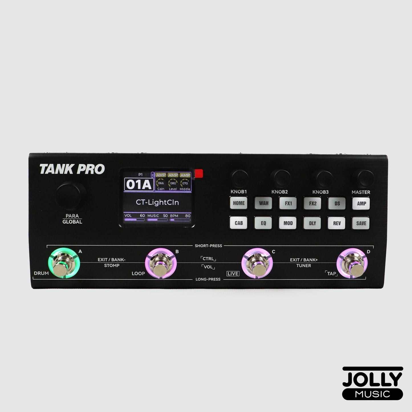 M-VAVE Tank Pro Multi-Effects Pedal