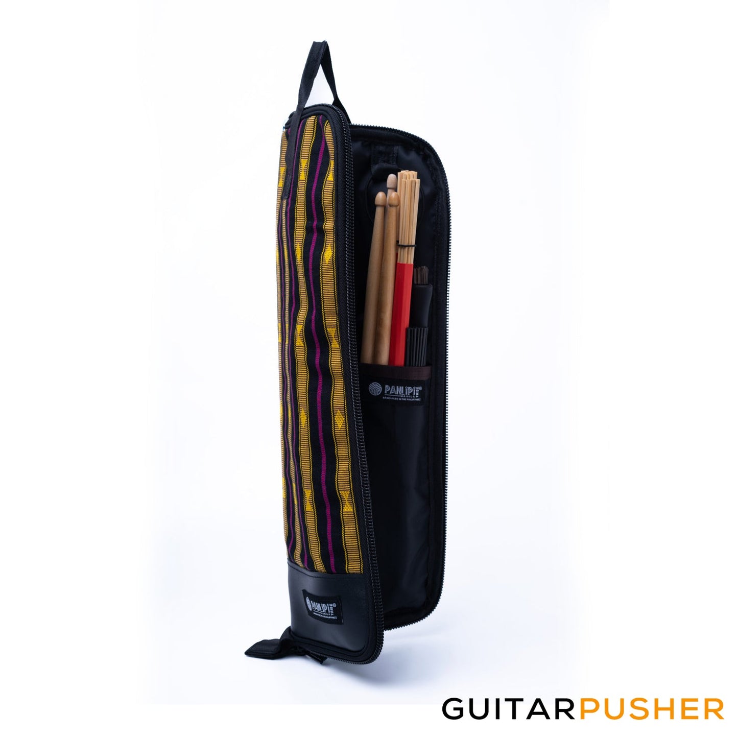 Panlipi Loom Weave Audrey SagDs03 Drumstick Bag - Black Gold