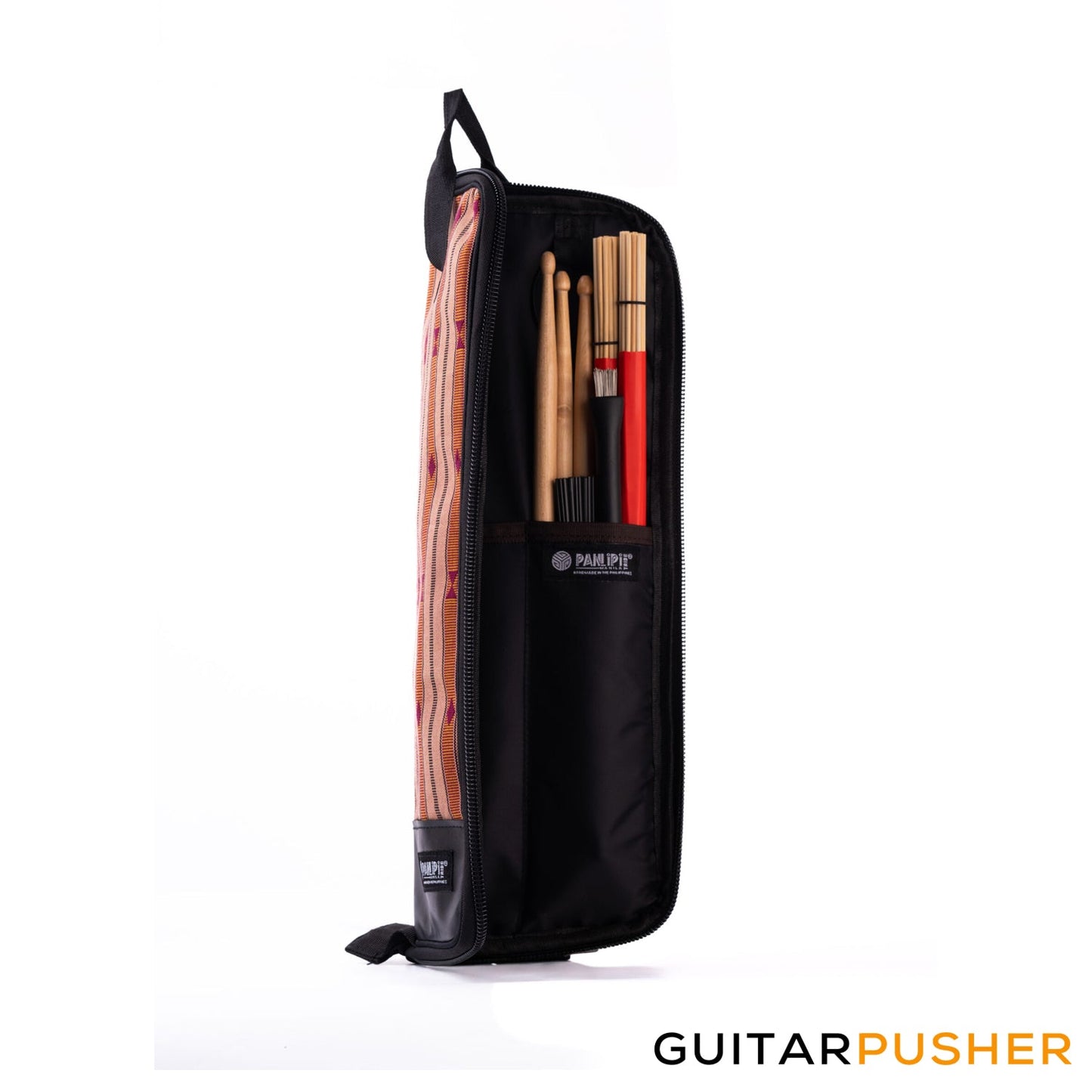 Panlipi Loom Weave Audrey SagDs04 Drumstick Bag - Mocha Brown