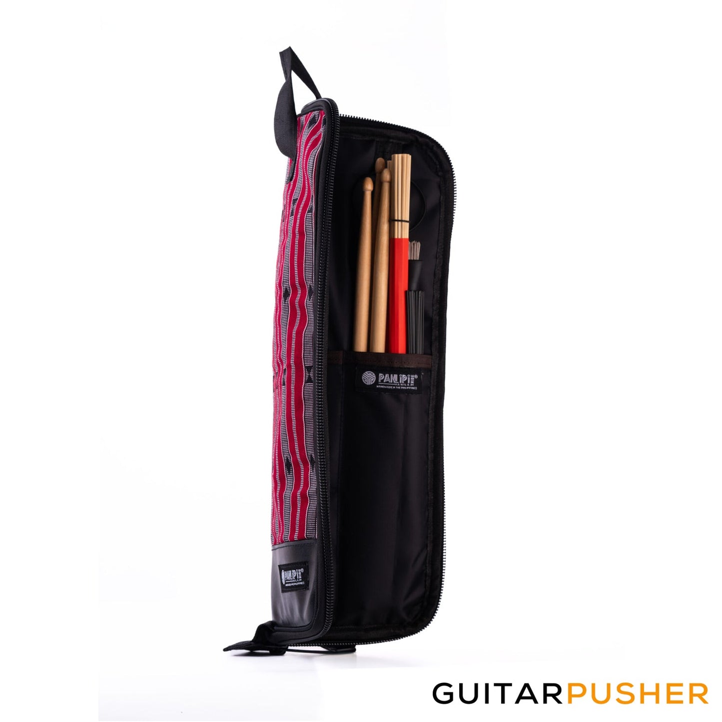 Panlipi Loom Weave Audrey SagDs01 Drumstick Bag - Maroon