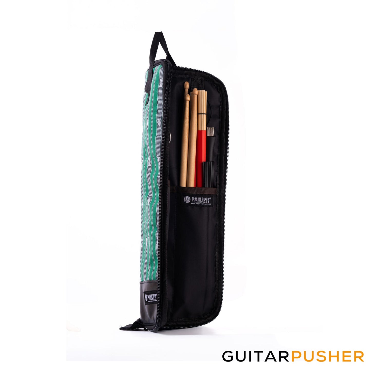 Panlipi Loom Weave SagDs10 Drumstick Bag - Green