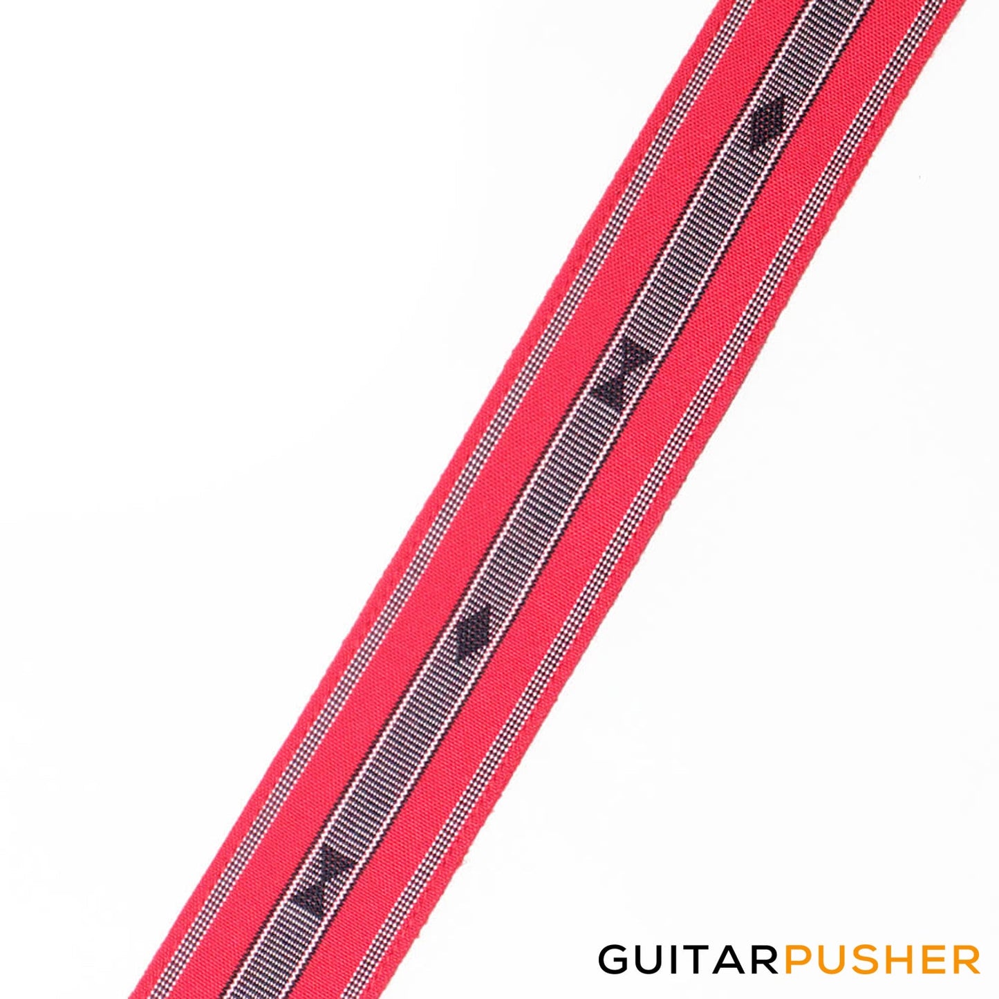 Panlipi Loom Weave Audrey SAG12 Guitar Strap - Red