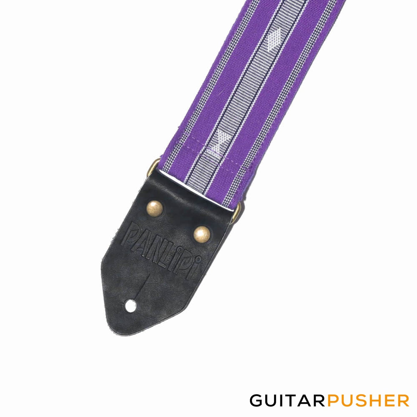 Panlipi Loom Weave Audrey SAG14 Guitar Strap - Violet