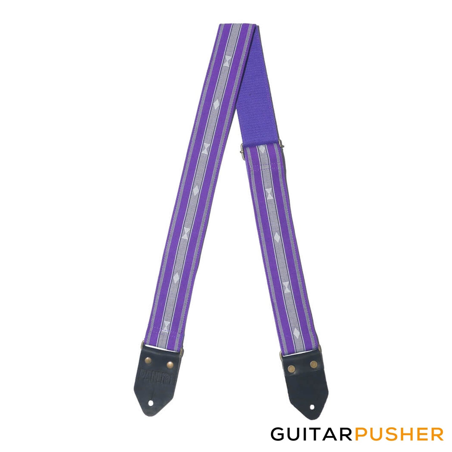 Panlipi Loom Weave Audrey SAG14 Guitar Strap - Violet