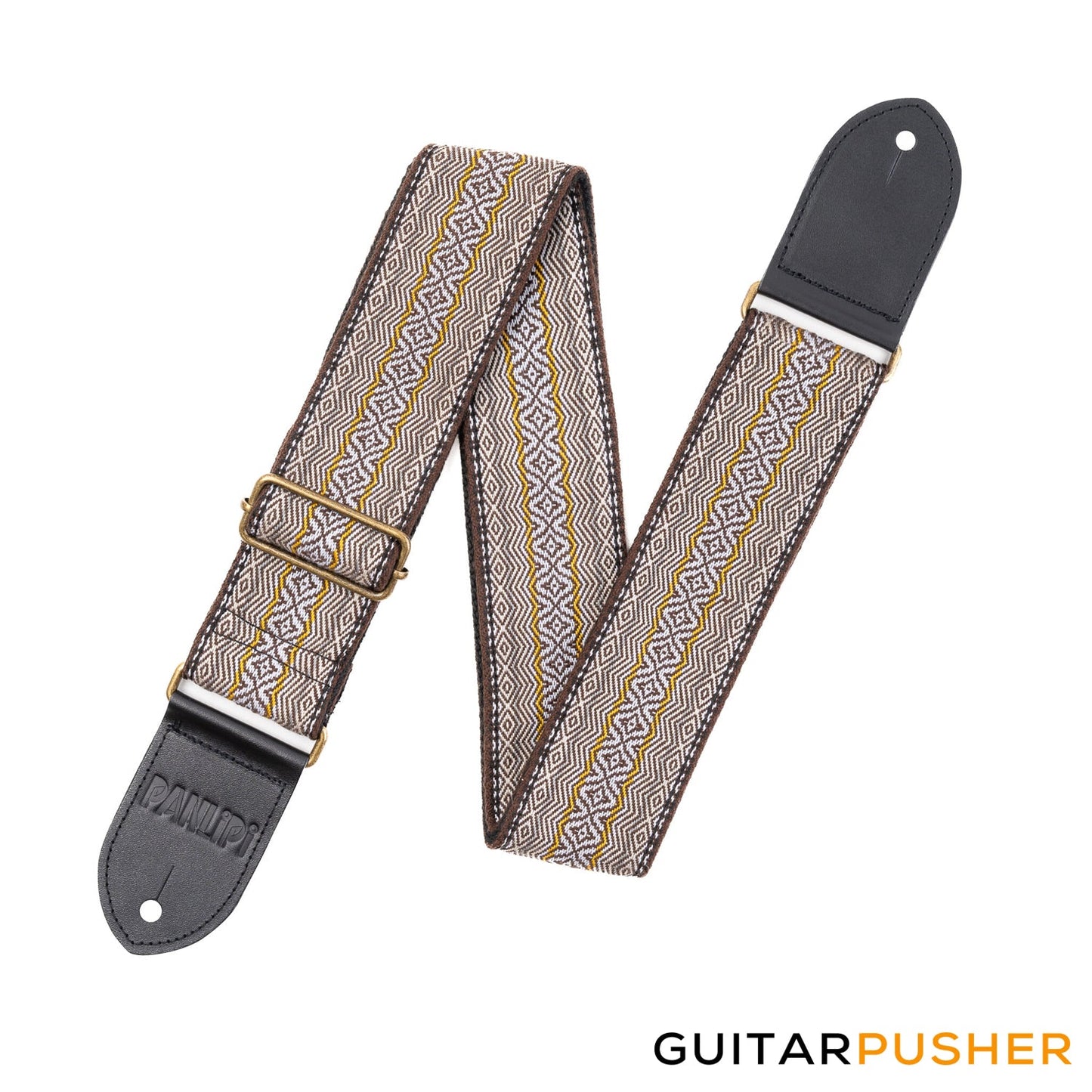 Panlipi Loom Weave Lilaktob KAL31A Guitar Strap