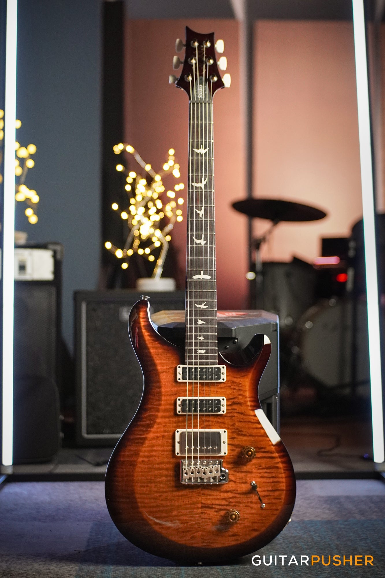PRS Guitars S2 Studio Electric Guitar (Black Amber)