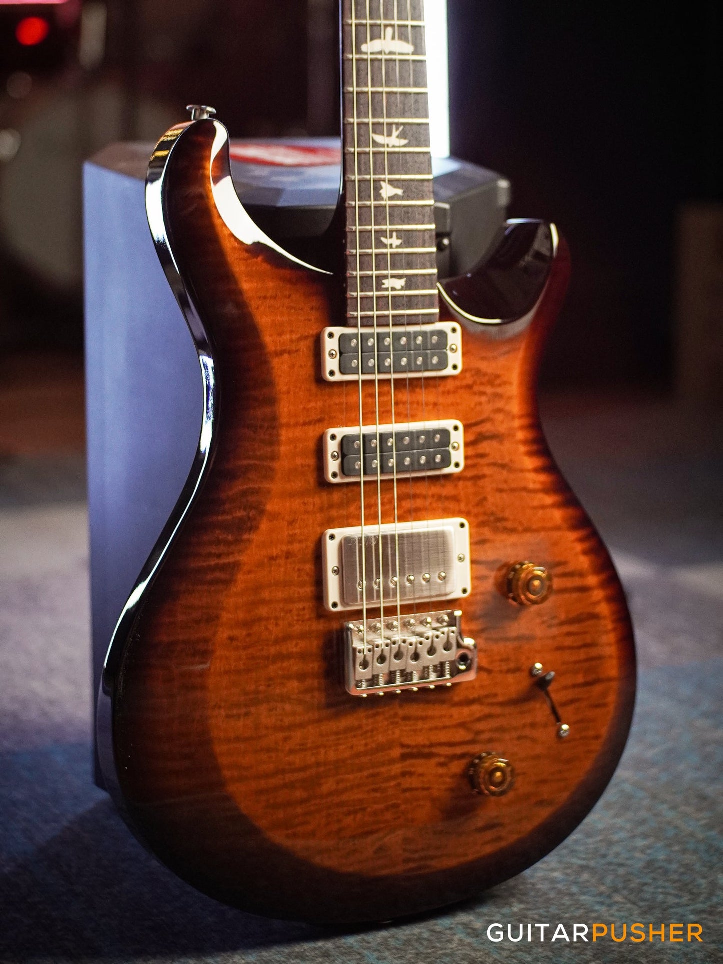 PRS Guitars S2 Studio Electric Guitar (Black Amber)