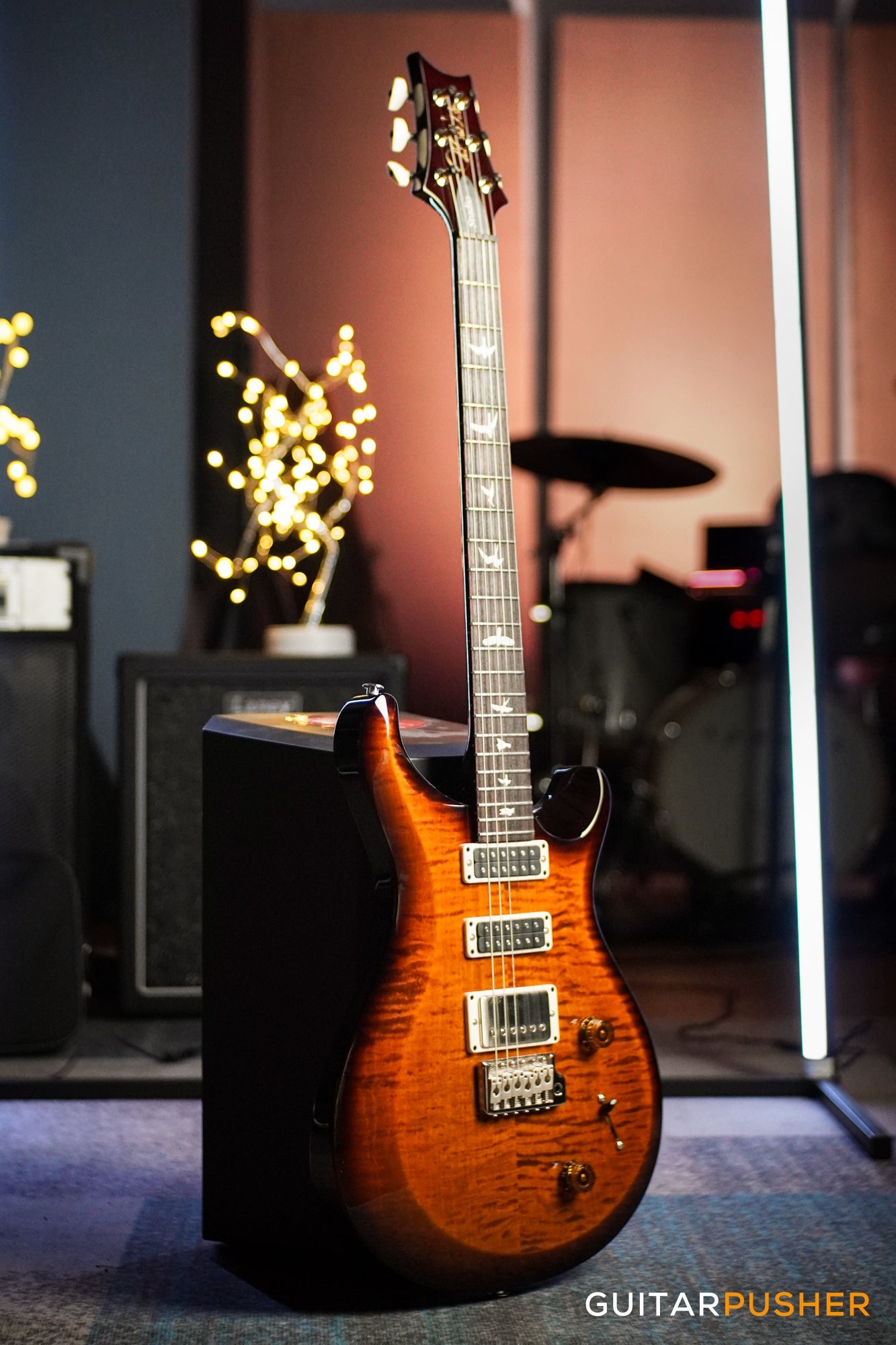 PRS Guitars S2 Studio Electric Guitar (Black Amber)