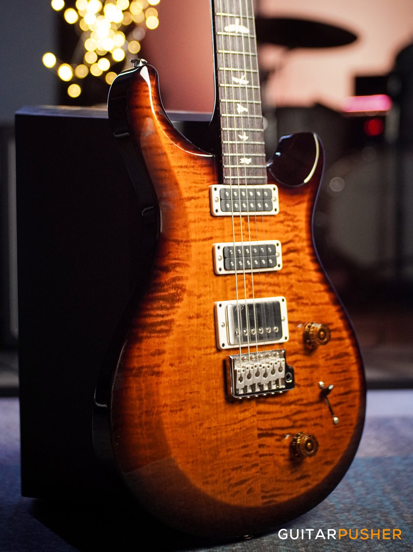 PRS Guitars S2 Studio Electric Guitar (Black Amber)