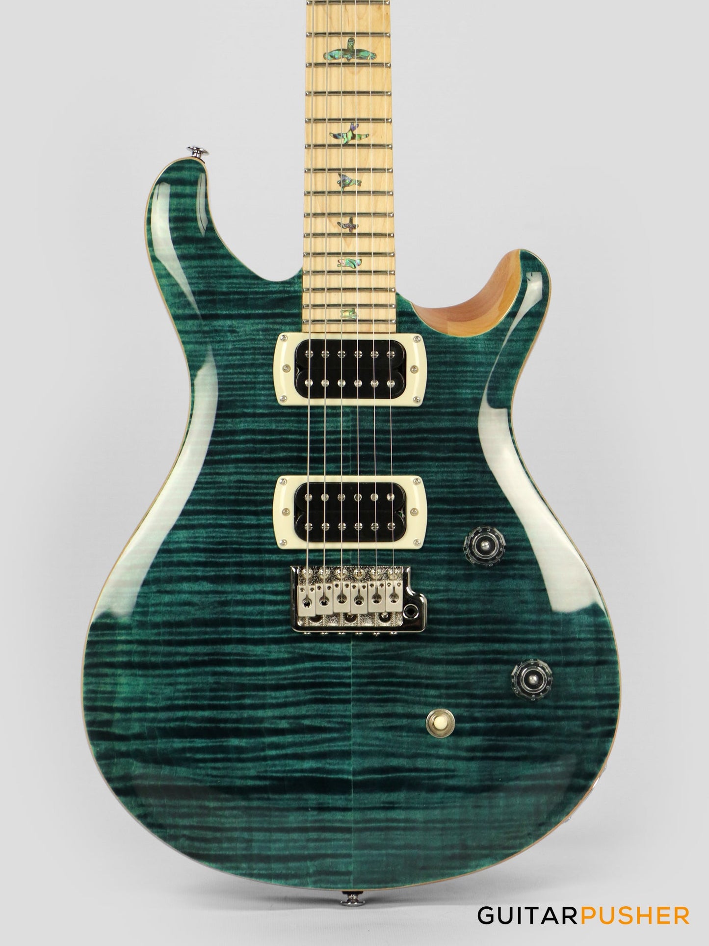 PRS Guitars SE Bolt-On CE 24 Electric Guitar (Slate Blue/Natural Back)