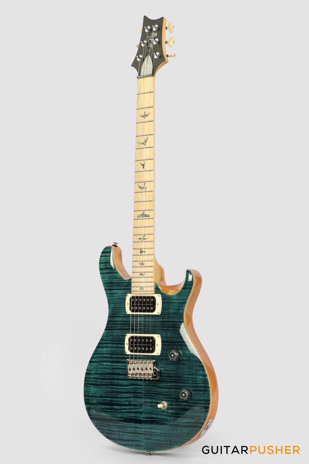 PRS Guitars SE Bolt-On CE 24 Electric Guitar (Slate Blue/Natural Back)