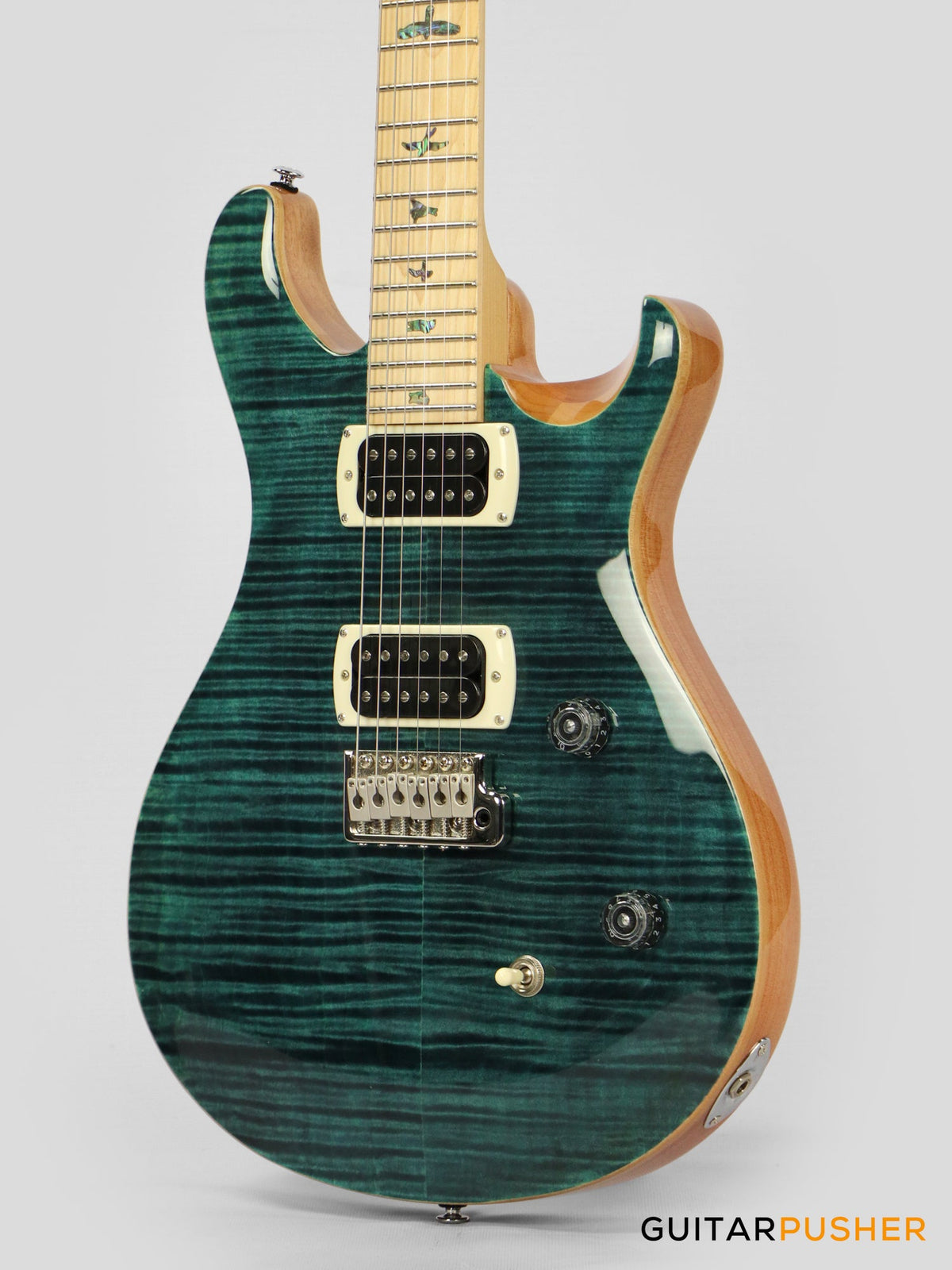 PRS Guitars SE Bolt-On CE 24 Electric Guitar (Slate Blue/Natural Back)