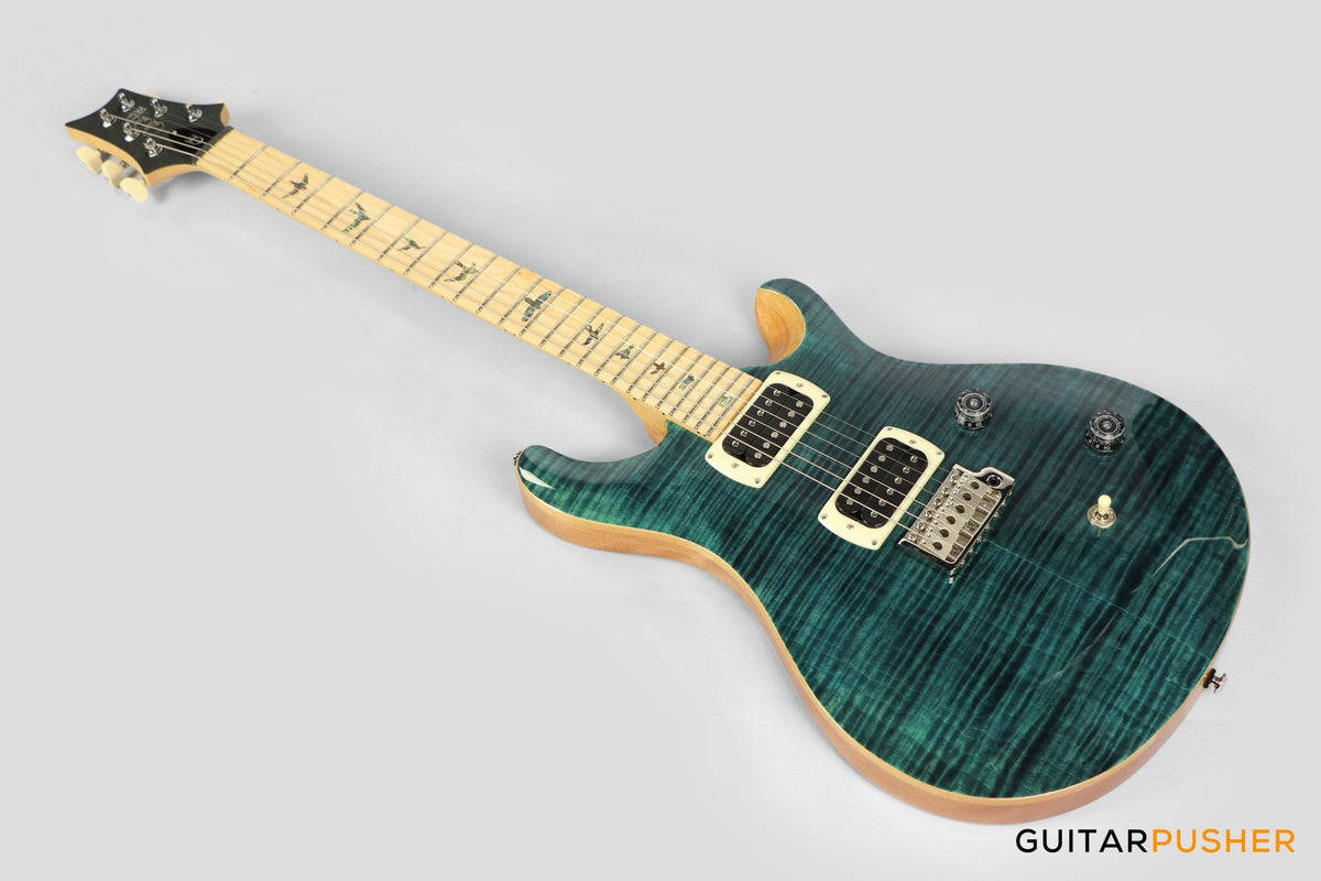 PRS Guitars SE Bolt-On CE 24 Electric Guitar (Slate Blue/Natural Back)