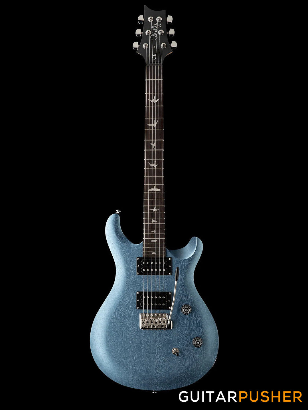 PRS Guitars SE Bolt-On CE 24 Standard Satin Electric Guitar (Ice Blue Metallic)