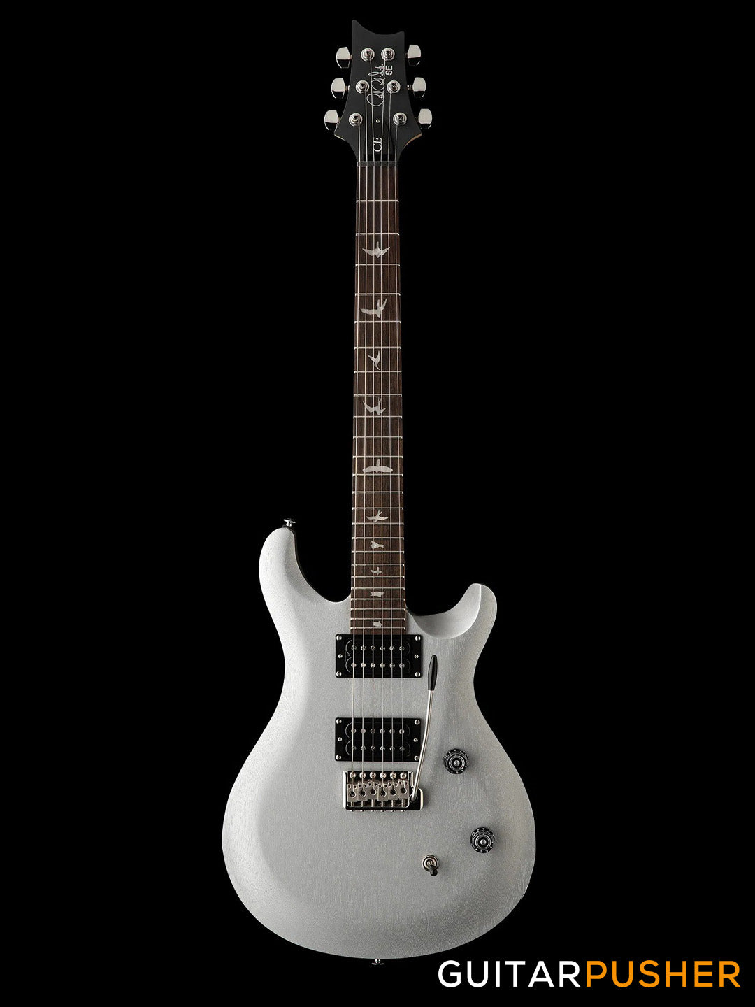 PRS Guitars SE Bolt-On CE 24 Standard Satin Electric Guitar (Metallic Silver)