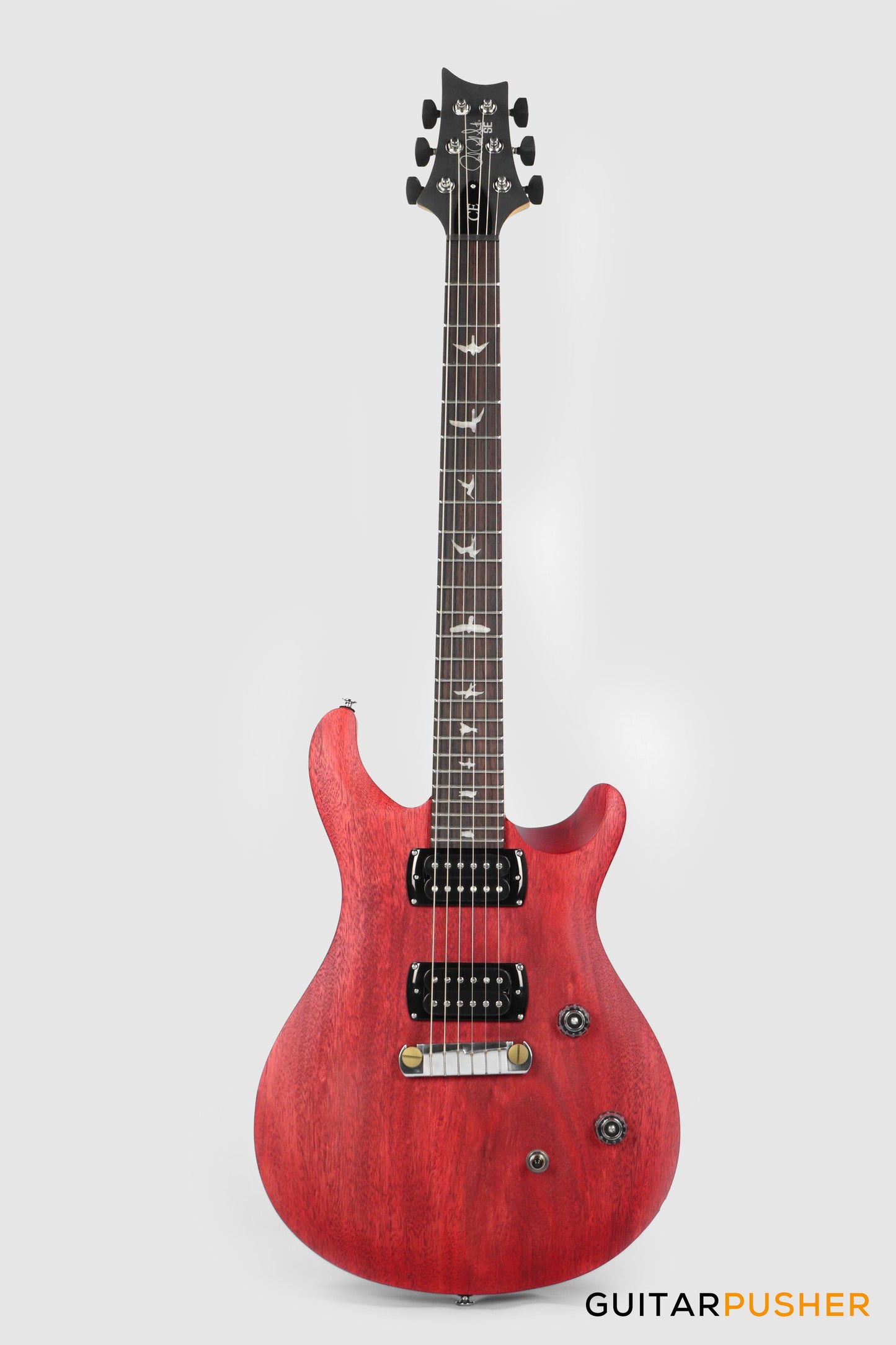 PRS Guitars SE Bolt-On CE 24 Standard Satin Stoptail Electric Guitar (Vintage Cherry)
