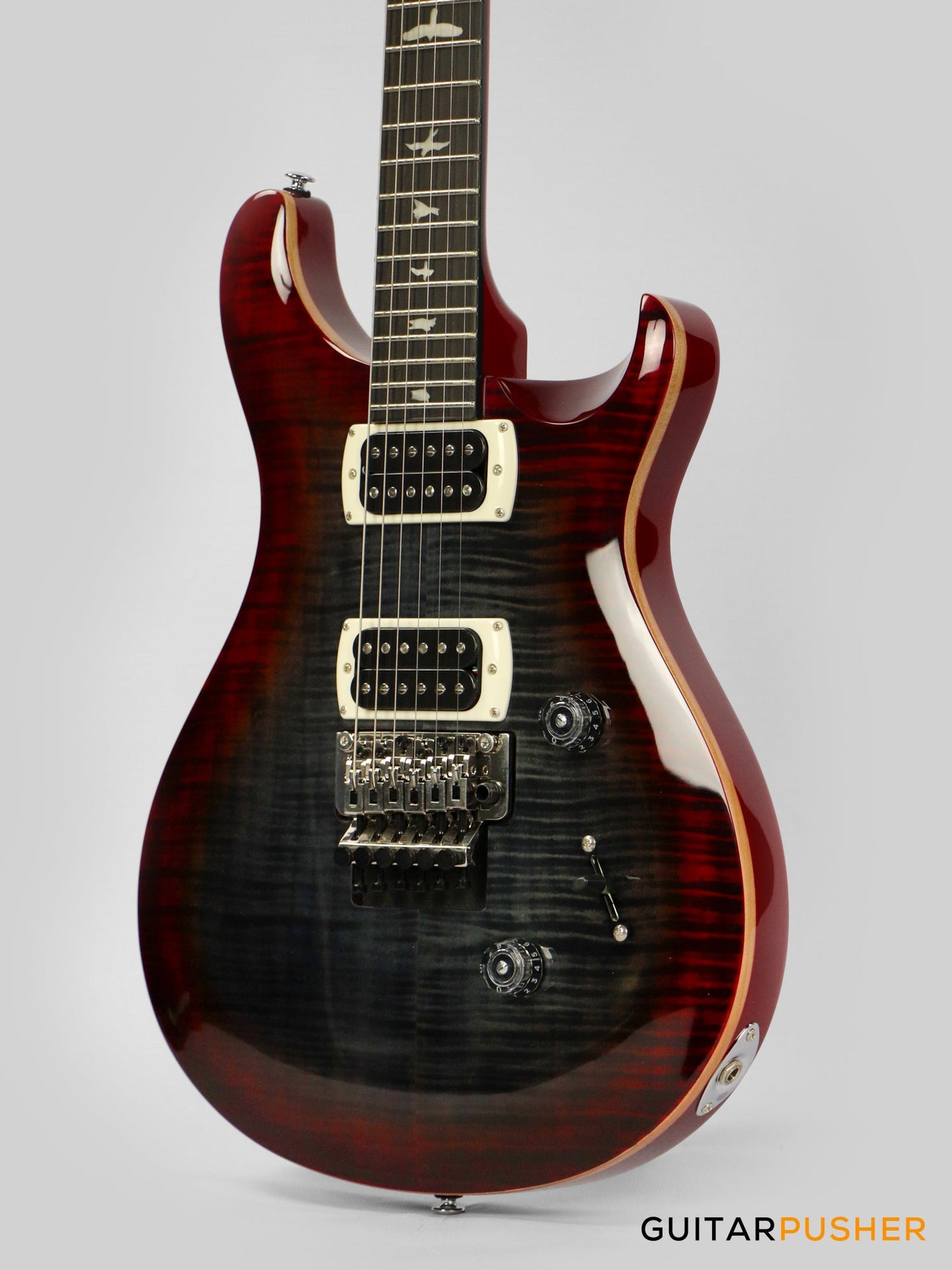 PRS Guitars SE Custom 24 "Floyd" Electric Guitar (Charcoal Cherry Burst)